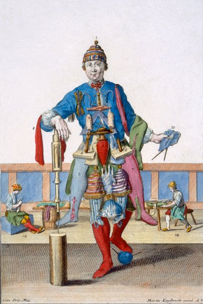 A bonnet maker by Martin Engelbrecht